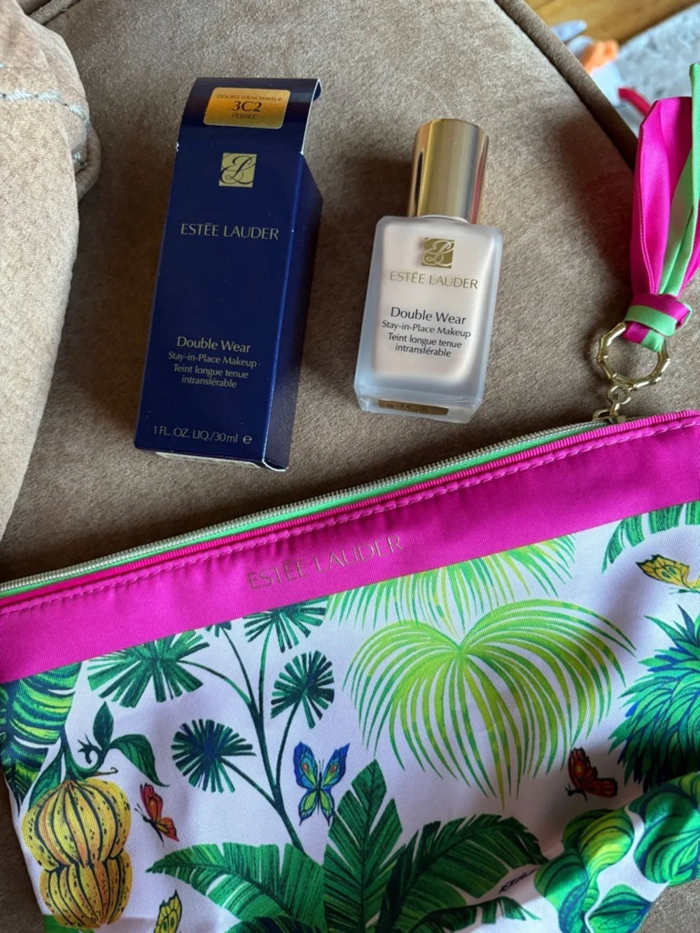 New Estée Lauder Double Wear Makeup 3C2 Pebble - Picture 1 of 7